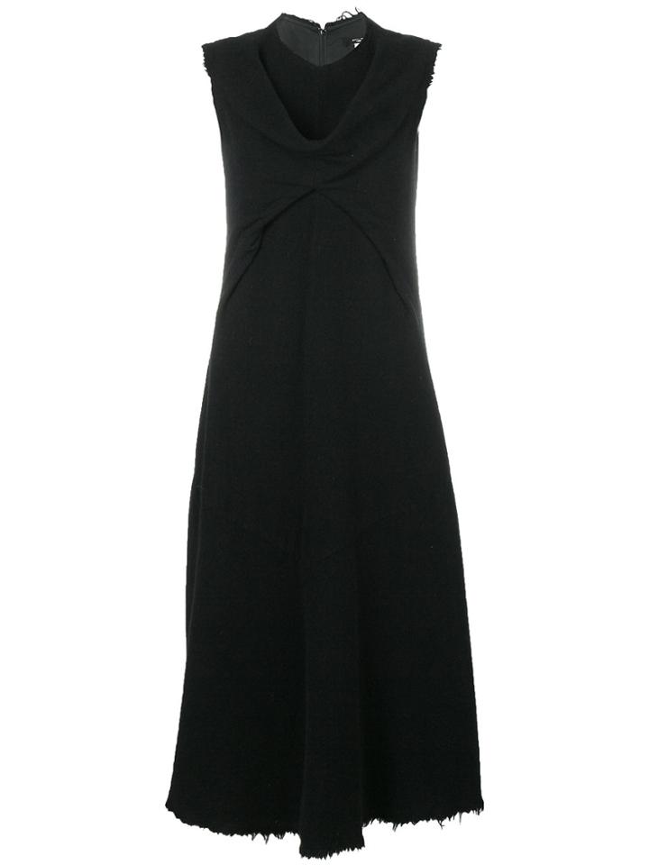 Junya Watanabe Comme Des Garçons Vintage Frayed Sleeveless Dress -