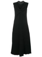 Junya Watanabe Comme Des Garçons Vintage Frayed Sleeveless Dress -