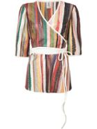 Rosie Assoulin - Cut Out Kimono Top - Women - Polyester - M, Polyester