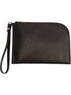 Rick Owens Curved Shape Clutch - Black