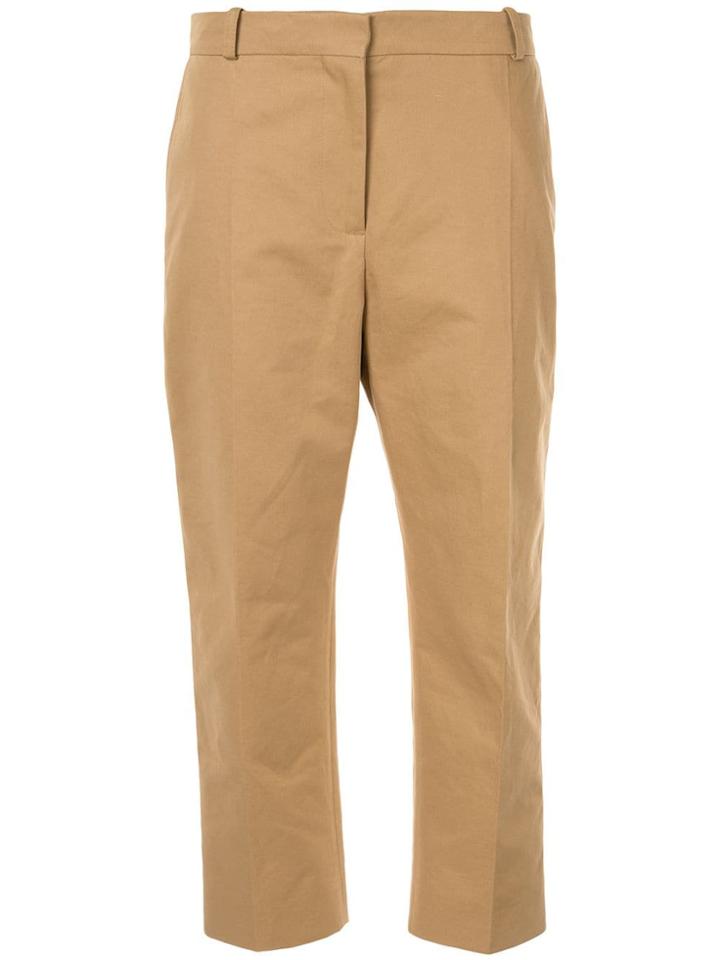 Marni Classic Cropped Trousers - Brown
