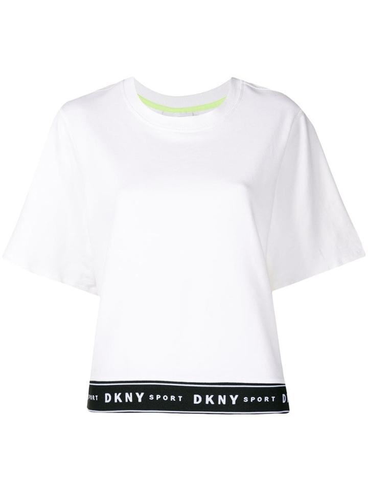 Dkny Oversized Logo T-shirt - White