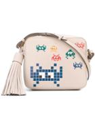 Anya Hindmarch Fringed Space Invaders Bag