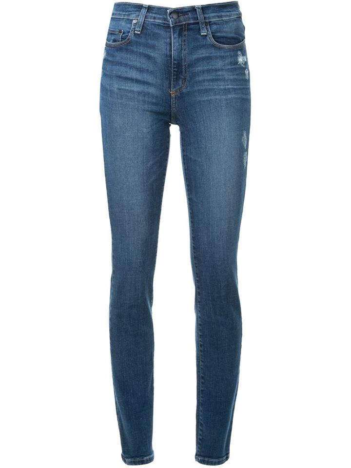 Nobody Denim Cult Slim-fit Jeans, Women's, Size: 25, Blue, Cotton/polyester/spandex/elastane