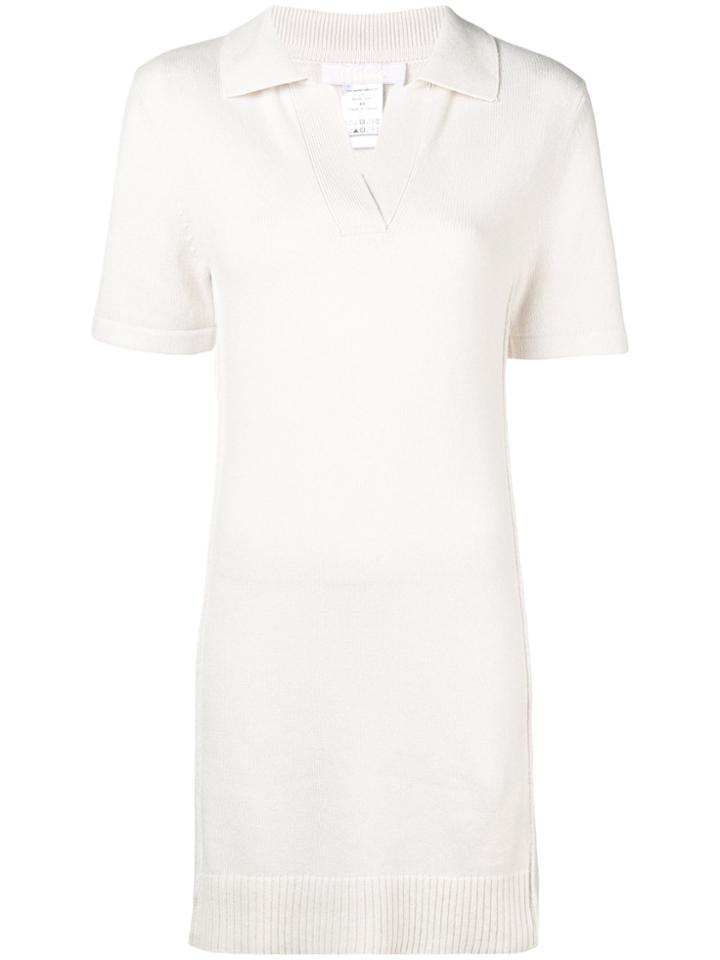 Chloé Mini Polo Dress - Nude & Neutrals