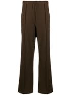 Needles Side Stripe Track Trousers - Brown