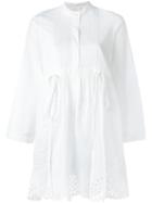Chloé - Pineapple Broderie Anglaise Dress - Women - Cotton - 38, White, Cotton