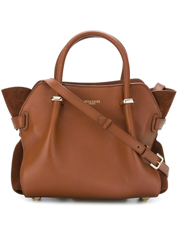 Nina Ricci Extra Small 'marche' Tote, Women's, Brown