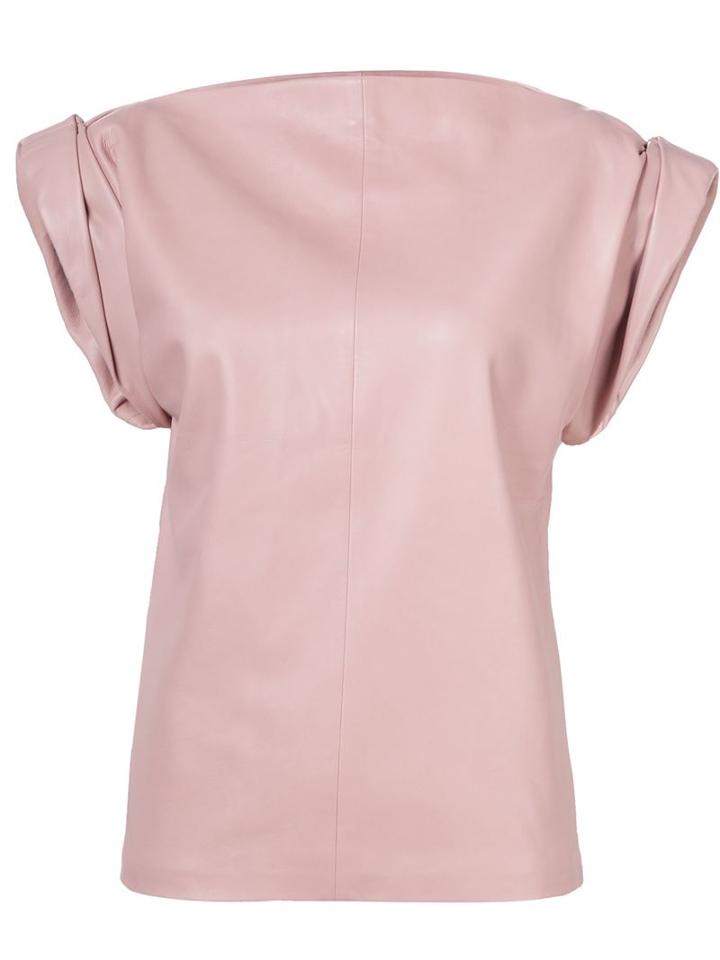 Alexander Mcqueen Slash Neck Top