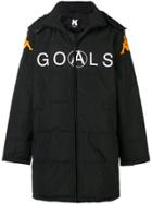 Kappa Kontroll Goals Hooded Coat - Black