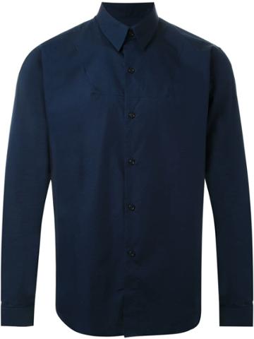 Consistence Stitch Detail Shirt - Blue
