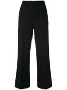 Fendi Wide Leg Tailored Trousers - Black
