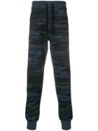 Diesel Camouflage Drawstring Trousers - Blue