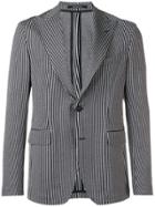 Tagliatore G-darwin Striped Blazer - Blue