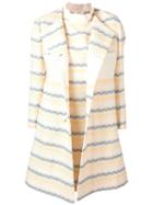A.n.g.e.l.o. Vintage Cult 1960's Wavy Coat & Dress - Neutrals