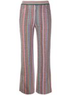 Missoni High Waisted Flared Trousers - Multicolour