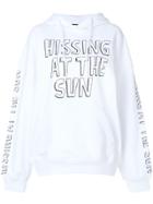 Mcq Alexander Mcqueen Hissing At The Sun Hoodie - White