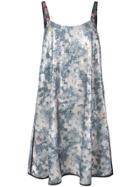 Harvey Faircloth Sequined Short Dress - Blue