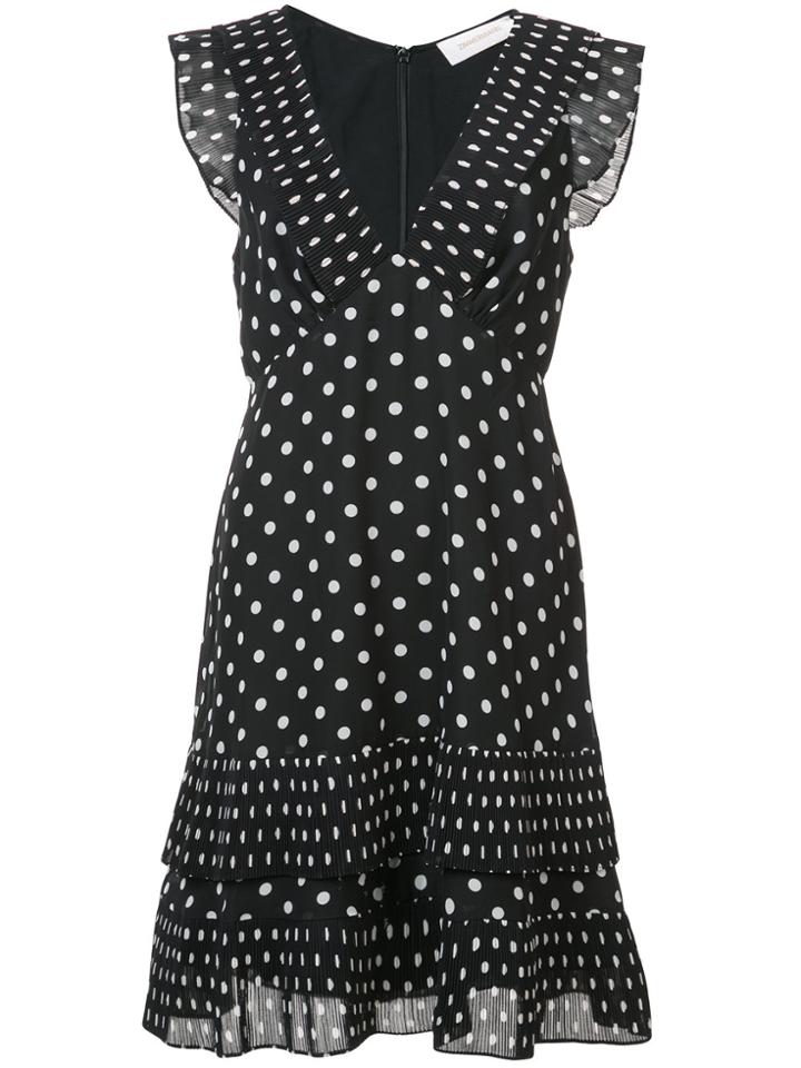 Zimmermann Mini Dot Dress - Blue