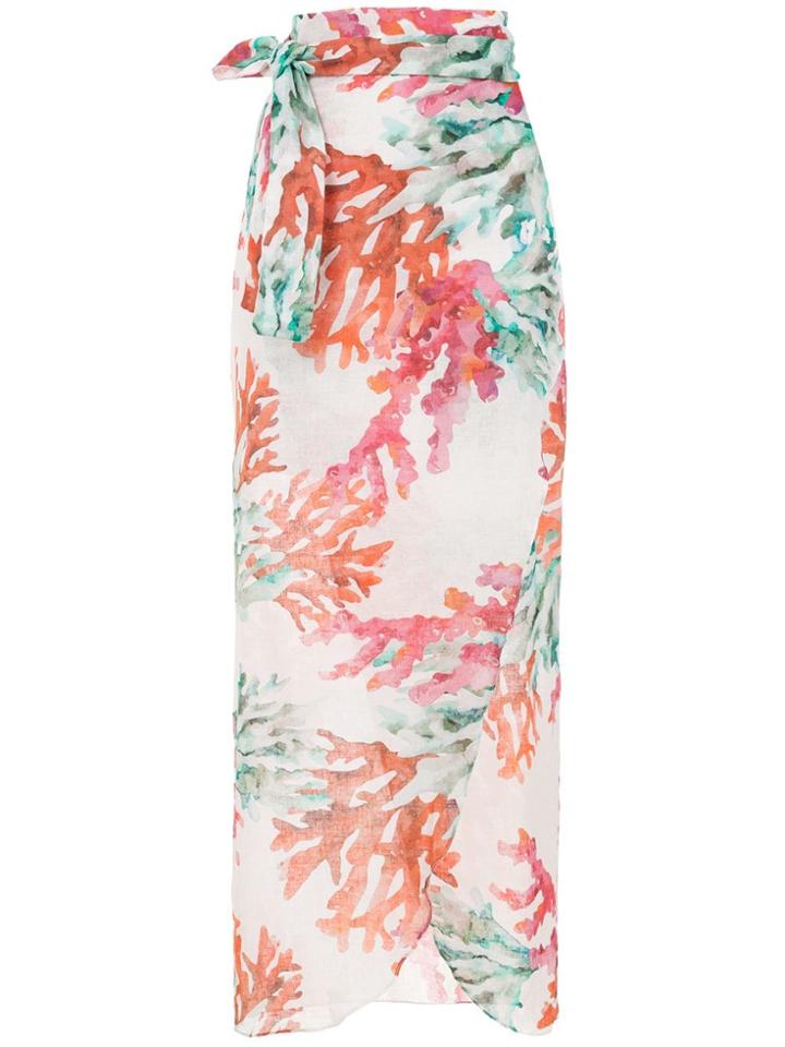 Brigitte Printed Pareo - Multicolour