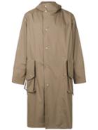 Maison Margiela - Button-up Trench Coat - Men - Cotton/polyurethane/viscose - 50, Nude/neutrals, Cotton/polyurethane/viscose