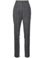 Dice Kayek Hight Waist Creased Trousers - Grey