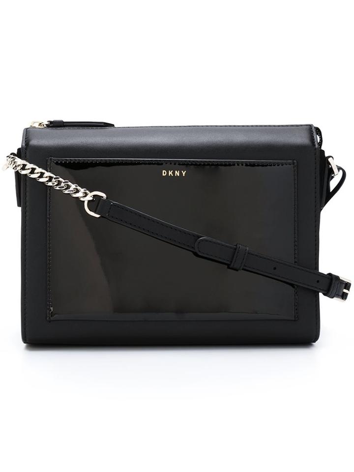 Dkny Medium Box Crossbody Bag, Women's, Black