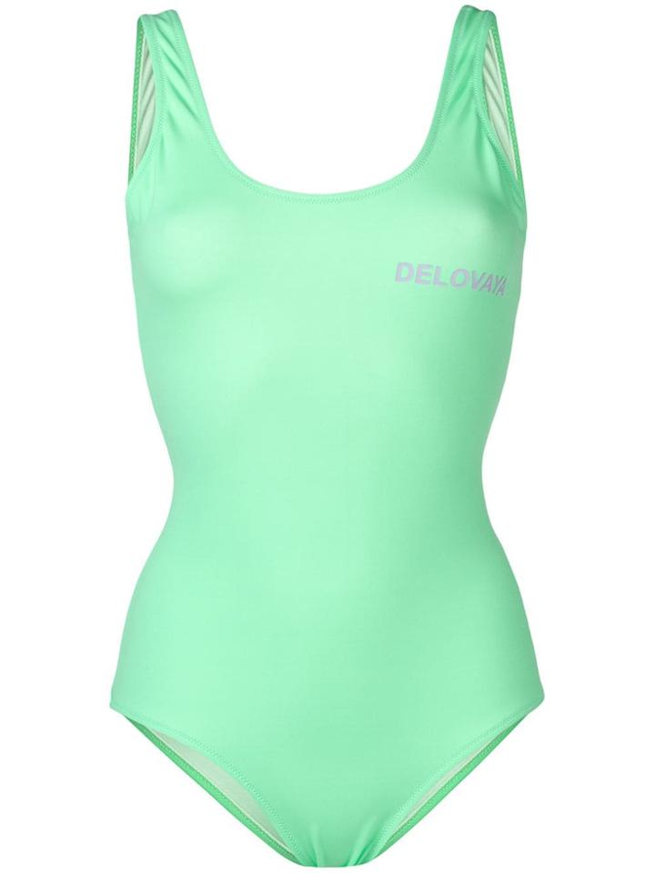 Natasha Zinko Delovaya Swimsuit - Green