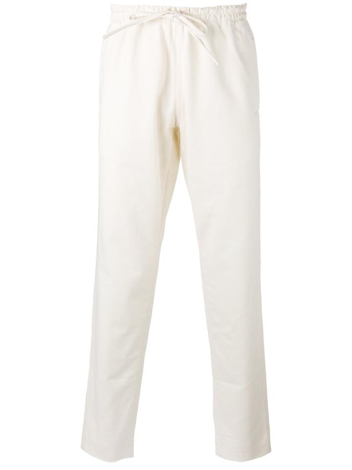 A.p.c. Drawstring Trousers, Men's, Size: Large, White, Cotton