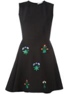 Vivetta 'mughetto' Dress, Women's, Size: 36, Black, Polyester/viscose/cotton/spandex/elastane