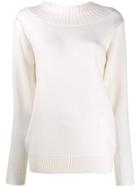 Chloé Cutout Back Sweater - White