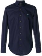 Vivienne Westwood High Neck Shirt - Blue