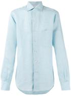Loro Piana - Andre Ml Sahara Melange Shirt - Men - Linen/flax - Xl, Blue, Linen/flax