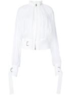 Ann Demeulemeester - Geza Blouse - Women - Cotton/linen/flax - 38, White, Cotton/linen/flax