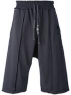 Damir Doma Drop-crotch Sweatshorts, Men's, Size: Small, Grey, Cotton