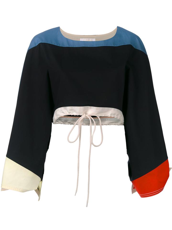 Chloé Colour Block Top - Multicolour