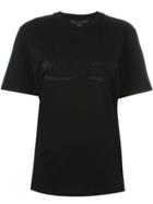 Alexander Wang Embroidered California And Palm Tree T-shirt - Black
