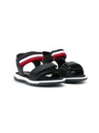 Moncler Kids Alix Sandals, Boy's, Size: 31, Blue