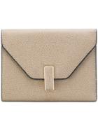 Valextra Iside Fold Wallet - Neutrals