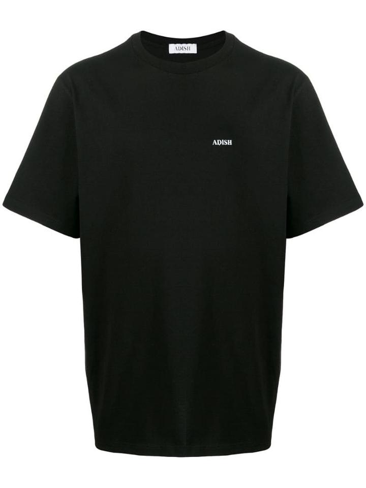 Adish Short Sleeved Logo T-shirt - Black