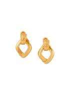 Sonia Rykiel Vintage Clip-on Earrings, Women's, Metallic