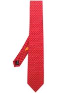Salvatore Ferragamo All Over Logo Tie - Red
