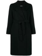 's Max Mara Single-breasted Fitted Coat - Black