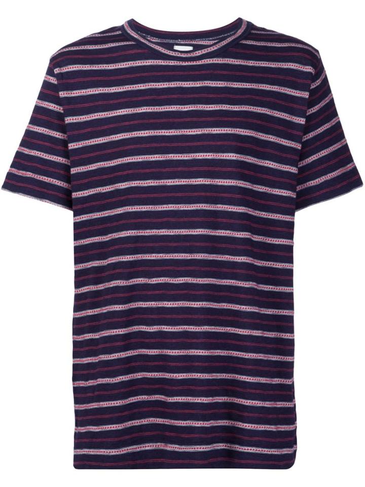 321 Contrast Stripe T-shirt, Men's, Size: Xl, Black, Cotton