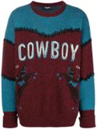 Dsquared2 Cowboy Printed Sweater