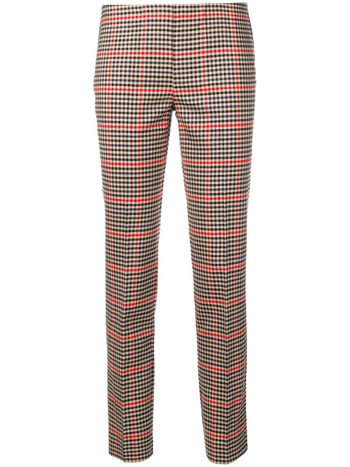 P.a.r.o.s.h. Checkered Trousers - Brown