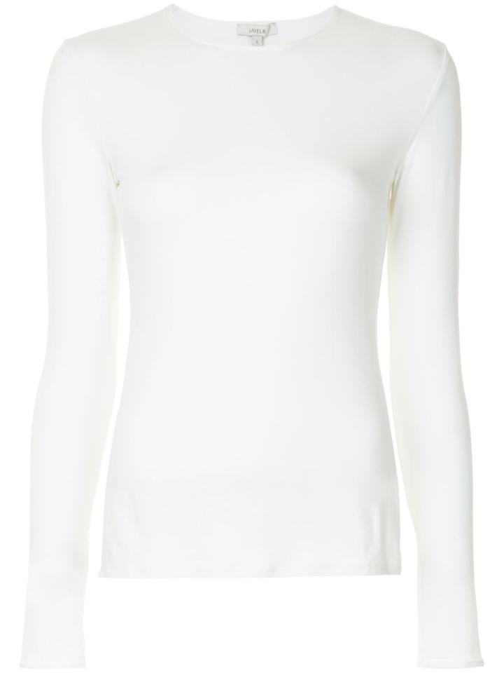 Layeur Slim Fit Top - White