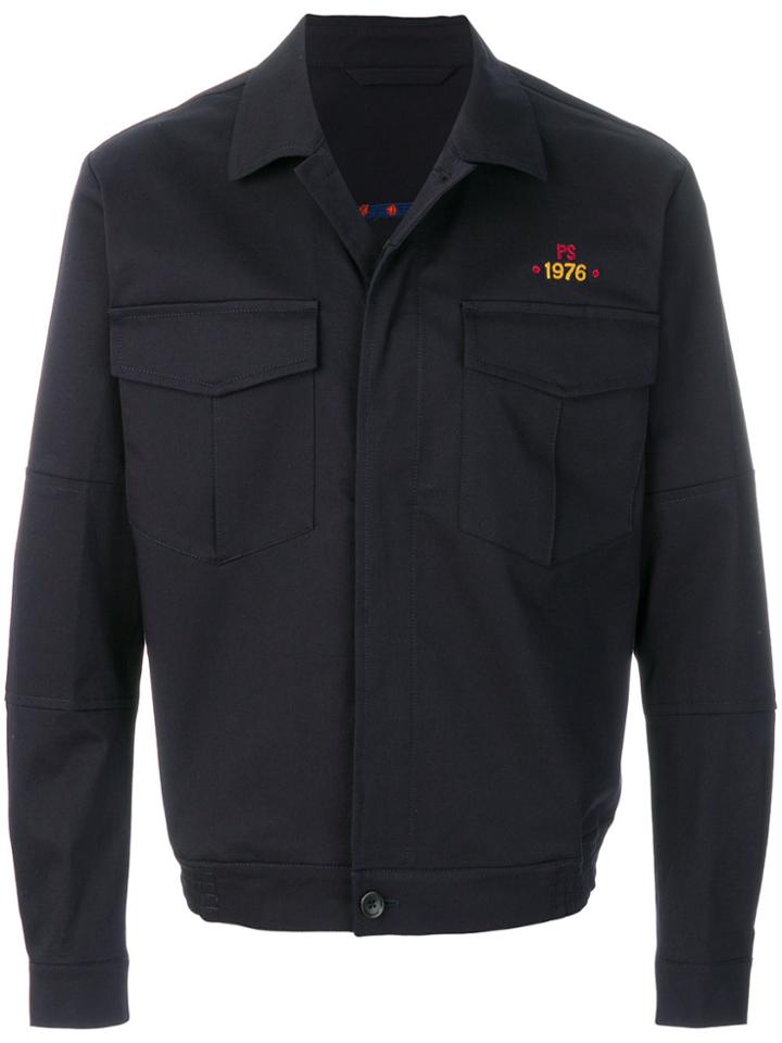 Ps By Paul Smith 1976 Shirt Jacket - Blue