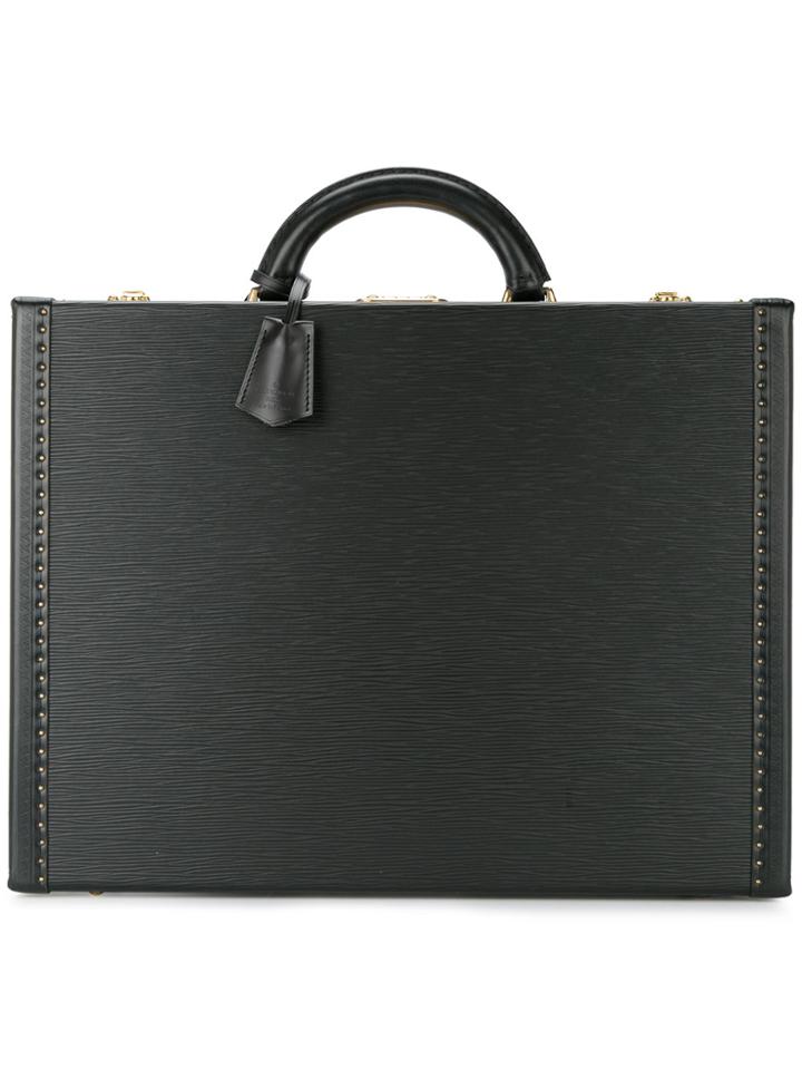 Louis Vuitton Vintage President 45 Trunk Hand Bag - Black