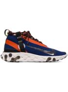 Nike Blue Orange And Black Ispa React Trainers